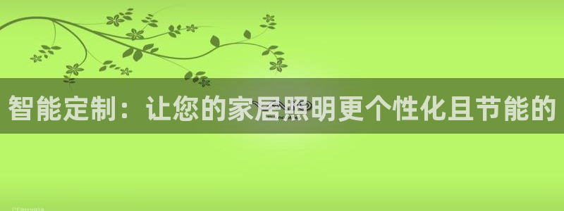 云顶国际酒店老板：智能定制：让您的家居照